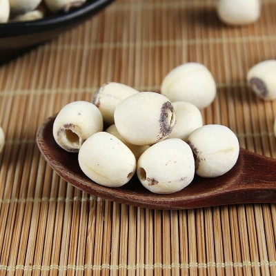 白莲子散装批发干货去芯磨皮莲子500g湘莲子大颗无芯连子仁莲子肉图3