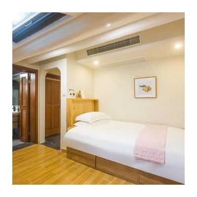 朴茂阁楼露台家庭房-全真丝床品图4