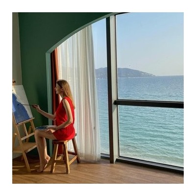 烈焰黄昏·海景大床房