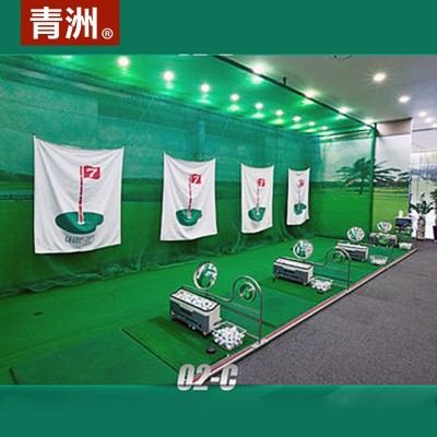 青洲 高尔夫训练垫 打击垫Golf Mat加厚练习垫毯 挥杆训练习器图4