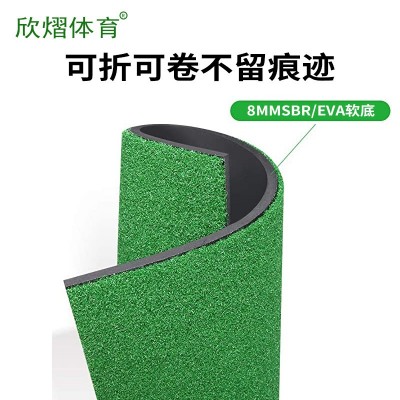亚马逊便携迷你户外室内挥杆练习器golf配件击球垫高尔夫打击垫图3