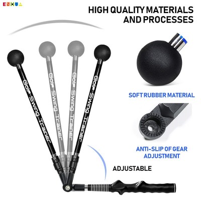 源头厂家直销高尔夫纠正器折叠动作纠正器伸缩挥杆棒高尔夫辅助器 1件图5