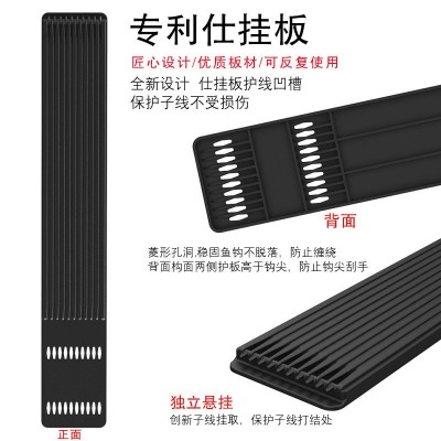 千鲤莱子线双钩成品纯手工双钩绑好金袖伊势尼伊豆钓鱼子线钩批发图4