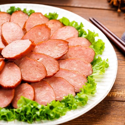 东北蒜香炭烤熟食肠300g东北特产即食香肠真空包装哈尔滨风味红肠图4