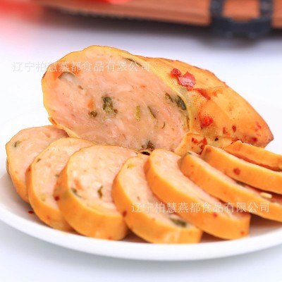 柏慧豆皮肉卷迷你豆卷80g膳食豆卷常备零食鸡肉豆皮香肠膳食香肠