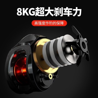 防炸线水滴轮金属路亚轮远投鱼轮雷强轮渔轮鱼线轮渔线轮渔具批发图4