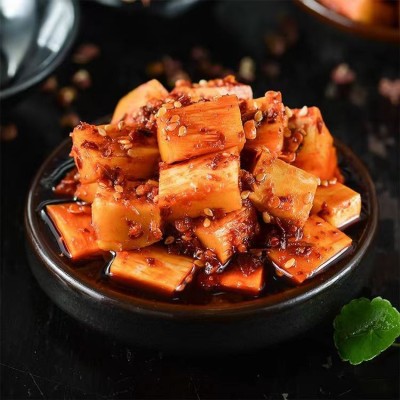 休闲牛筋肉食老川东麻辣牛板筋100g独立小包装四川成都特 产批发图2