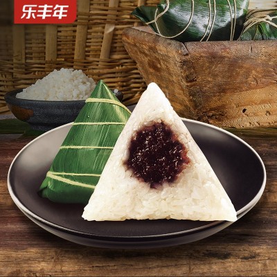 嘉兴特产粽子大肉粽鲜肉粽蛋黄肉粽散装真空速食早餐140克X8只装图4