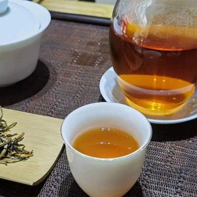 原产地直发2023新茶红茶500g散装家用煮奶茶红茶浓香茶图5