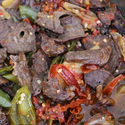 重庆四川家用商用餐饮猪肺传统农家柴火烟熏风干技术500g批发代发图5