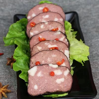 湖南长沙猪血丸子农家自制柴火烟熏 餐饮批发图5