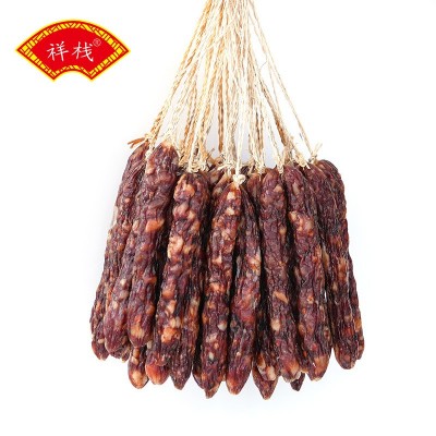 广式腊肠 冬菇瑶柱 广东特产腌制风干广式风味 腊味蒸饭 煲仔饭图5