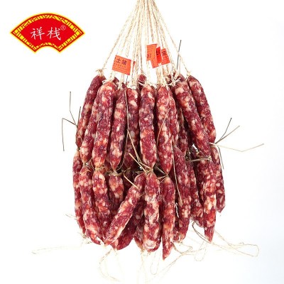 广式腊肠 农家土猪 广东特产腌制风干广式风味 腊味蒸饭 煲仔饭图5