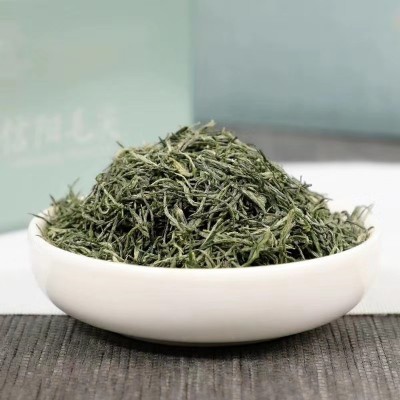 信阳毛尖2023新茶 雨前中芽 绿茶源头厂家香浓口感 茶厂批发500g图4