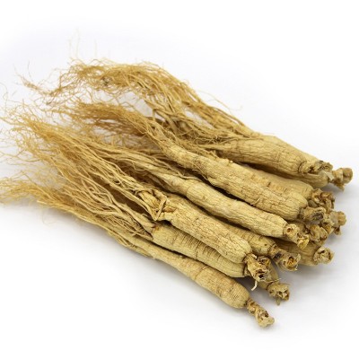 吉林长白山人参5吨生晒参过检五年低农残白参东北特产干人参批发图5