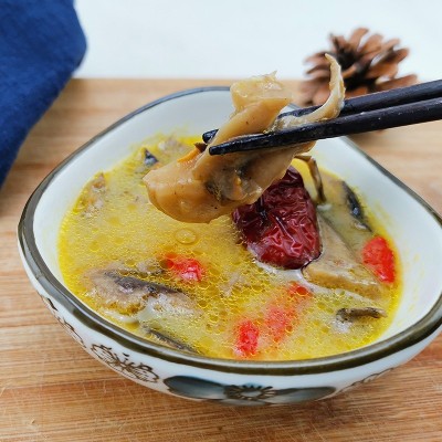 绿林黑土速食虫草金菌汤方便鲜菌包150g菌汤包75g批发诚招代理图3