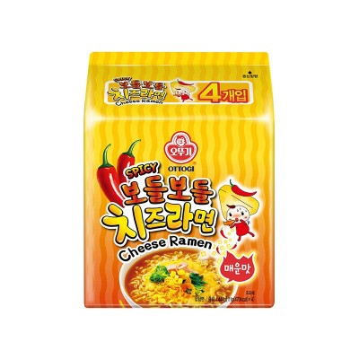 韩国进口不倒翁辣味金拉面奶酪芝士拉面速食泡面韩国拉面方便面图3