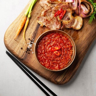 韩国清净园包饭酱整箱500g 韩式蒜蓉辣酱生菜蘸酱烤肉蘸料拌饭酱图4