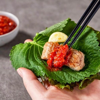 韩国清净园包饭酱整箱500g 韩式蒜蓉辣酱生菜蘸酱烤肉蘸料拌饭酱图5