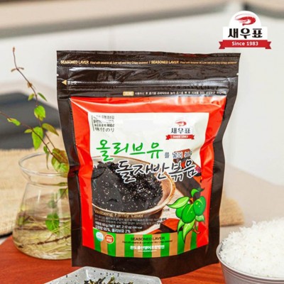 韩国进口莞岛虾牌橄榄油调味海苔即食拌饭海苔炸拌儿童海苔整箱图4
