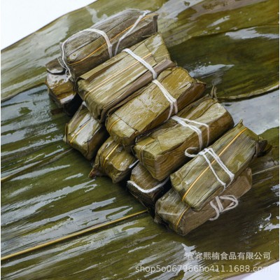 【分销专用】四川竹叶糕宜宾手工红糖小黄粑微甜香糯可口厂家包邮图4