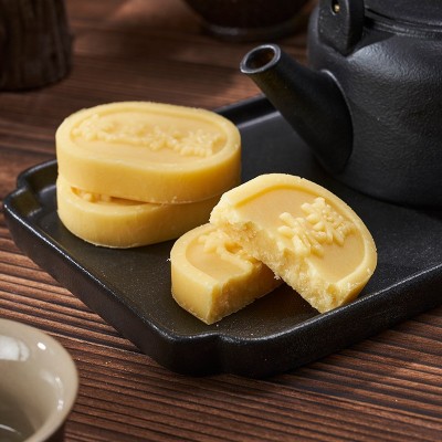 传统手工糕点200克节日伴手礼零食小吃点心冰糕海藻糖绿豆 糕批发图3