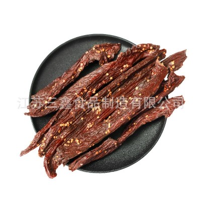 靖脯风干鸡肉干鸡胸肉干人吃即食批量健身零食手撕鸡肉干批发图5