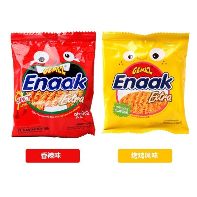 包邮进口印尼GEMEZ烧烤味小鸡面干脆面30g袋网红休闲膨化干吃零食图5