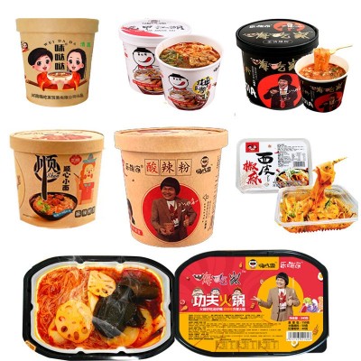 一件代发嗨吃家明星版酸辣粉143克*6桶/箱味哒哒乐嗨家粉丝网红图5