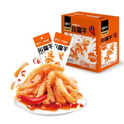 劲仔魔芋爽18g*20包辣条素毛肚麻辣休闲即食零食酸辣网红小吃美食图5