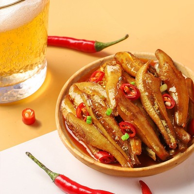 厂家直销劲仔小鱼仔袋装湖南香辣小鱼休闲零食批发麻辣小鱼干图4