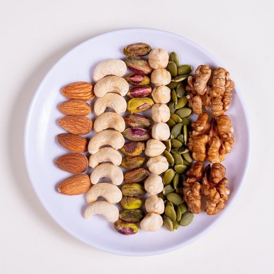 每日坚果小袋原味纯混合果仁5g独立小包装零食255g工厂一 件批发厂图4