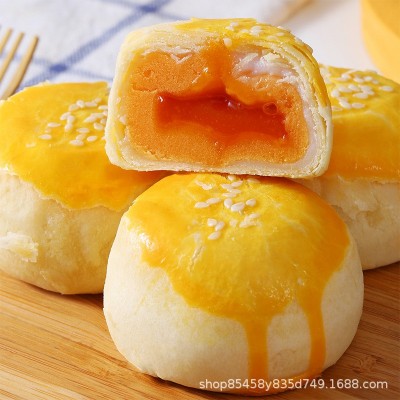 厂家直销海鸭蛋蛋黄酥糕点流心酥中秋节礼品散装一件代发