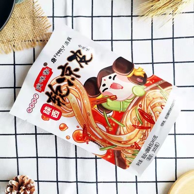 陕西特产陕味香陕西凉皮擀面皮西安特产方便食品图5