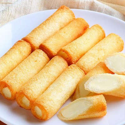阿诺脆皮奶卷海底捞半成品 炸鲜牛奶脆皮奶 280g小吃休闲食品早餐图5
