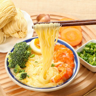 依子沐竹升面港式面 酒楼酒店风味爽滑劲道鸡蛋面龙虾面长寿面图4