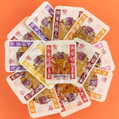 欣田客家豆腐干福建龙岩闽西长汀豆腐干特产麻辣办公网红零食散装图4