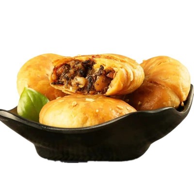 黄山烧饼10斤装散装批发梅干菜扣肉饼独立小包装光饼可选小酥饼图3