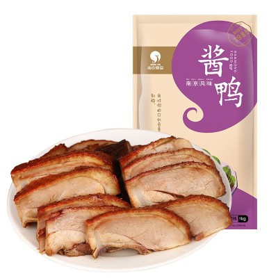 南京特产南农酱鸭1000g/袋板鸭卤味食品凉菜真空包装肉类零食图5