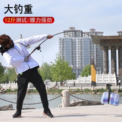 龙蝰蟒路亚竿轻雷H重雷xh调高碳鱼竿黑鱼锚鱼远投超轻超硬雷强竿图3
