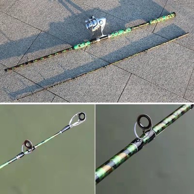 重雷强打黑鱼竿超硬轻锚杆专用远投路亚竿海钓抛竿甩杆套装图3