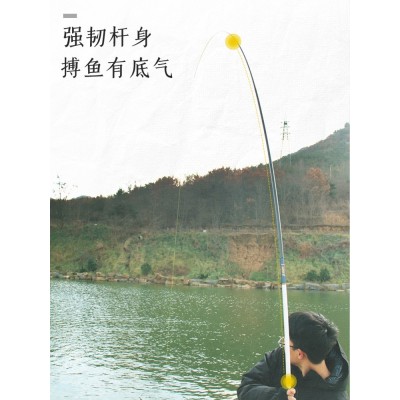 批发钓鱼竿碳素台钓竿鱼竿手竿超轻超硬鱼杆手杆鱼具威海钓 具渔具图4