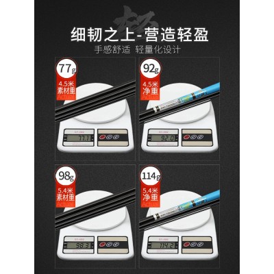 双宝综合鲫鱼竿28调鱼竿手竿超轻超细超硬极细台钓鲫鱼杆19钓鱼竿图4