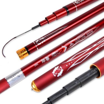 新款鱼竿5.4米台钓竿超硬28偏19调5H手竿碳素钓鱼竿长节渔具 实体图5