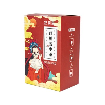 红糖姜茶宫寒 红糖姜茶大姨妈桂圆红枣枸杞红糖姜茶 黑糖姜茶oem图5