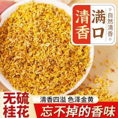 厂家直销桂花干花干桂花新鲜食用金桂新花泡水喝的东西非特级桂花图4