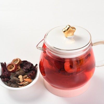 酸梅汤乌梅饮高端礼盒养生茶批发代加工厂四川花草茶成都花果茶图5