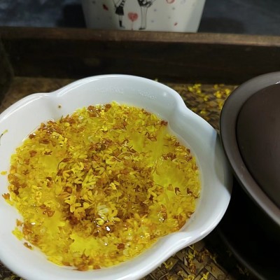 干花散装食用干桂花广西桂花新货桂花茶桂花干各种规格桂花花茶图2
