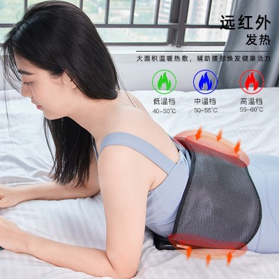 厂家直供腰椎按摩器气压加热震动腰带按摩仪便捷腰间盘突出理疗仪图3