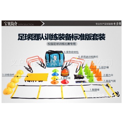 校园足球训练套装 足球障碍技巧训练装备 体育训练用品批发图4